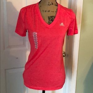 Adidas size small NWT ultimate tee in pink